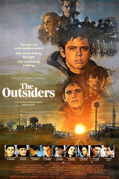 Amazon.com: The Outsiders Movie Poster 11x17 inches Style B