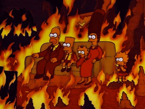 simpsons fire | Fire animation, Cool animations, Animated gif