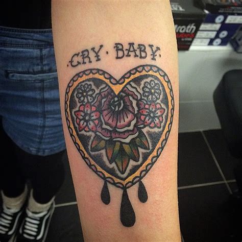 Cry baby tattoo - Tattoogrid.net