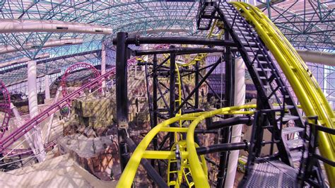 El Loco Roller Coaster POV AWESOME Off-Ride Shots Adventuredome Las ...