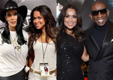 Watch Deion Sanders’ Ex-wife Carolyn Chambers Sanders, And His Fiancée, Tracey Edmonds Hang Out ...