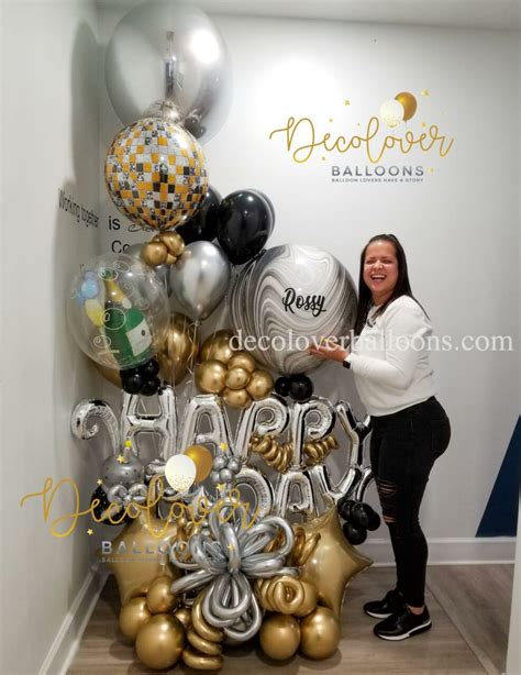 Happy Birthday Awesome Balloon Bouquet from $225 USD ⋆ decoloverballoons.com Tampa, FL