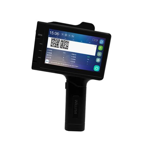 High-Resolution Portable Handheld Inkjet Printer for Bar Code Qr Code ...