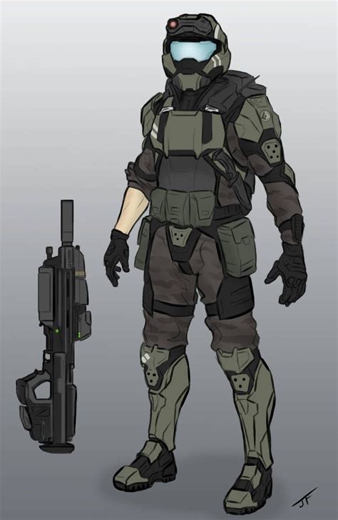 Oni Agent Ref by JozzysSketchBook on DeviantArt | Halo armor, Halo ...