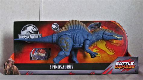 Toys Jurassic World BATTLE DAMAGE SPINOSAURUS FIGURE EXCLUSIVE DINOSAUR TV, Movie & Video Games ...