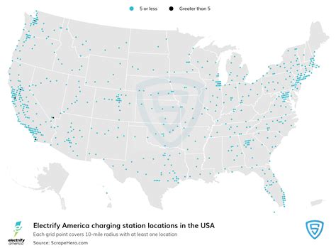 List of all Electrify America charging station locations in the USA - ScrapeHero Data Store