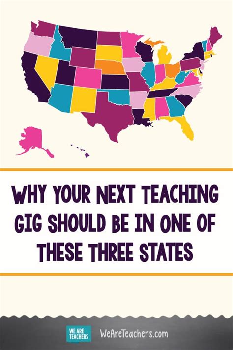 Best States for Teachers, As Recommended by Educators