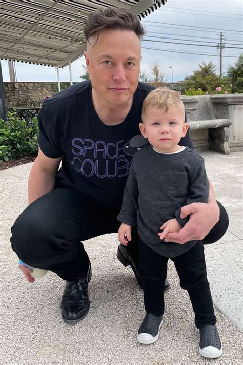 Elon Musk Shares He Cuts His Own Hair and Son X's in Throwback Photo