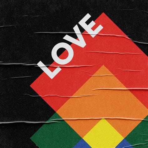 Love Is Love Poster on Behance