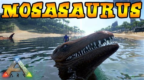 Ark Survival Evolved - Taming a Mosasaurus - Gameplay (Mosa) S3Ep11 - YouTube