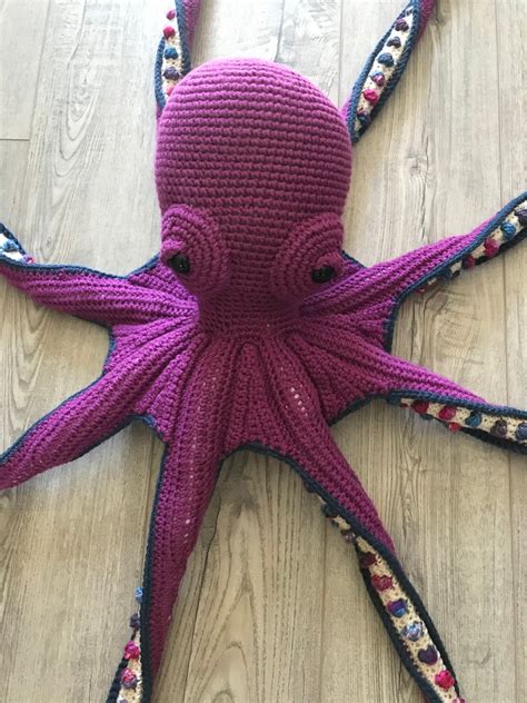 Giant Octopus Crochet Octopus Octopus Stuffed Octopus | Etsy