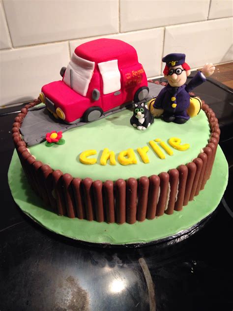 Postman Pat cake made for Charlie's 2nd birthday. Postman Pat Cake, 2nd Birthday, Birthday ...