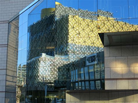 Reflection of the Library of Birmingham