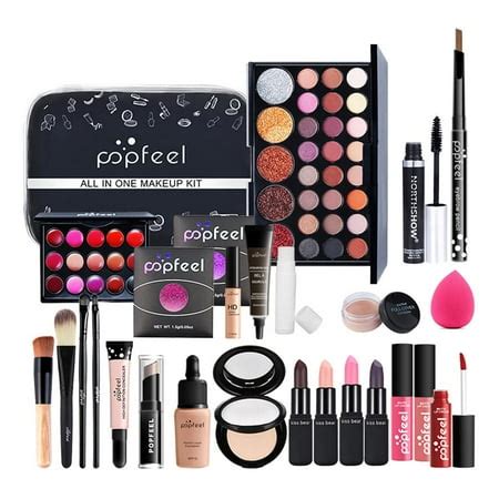 Makeup Set with Eyeshadows Lipstick Concealer Cosmetics Kit for Women ...