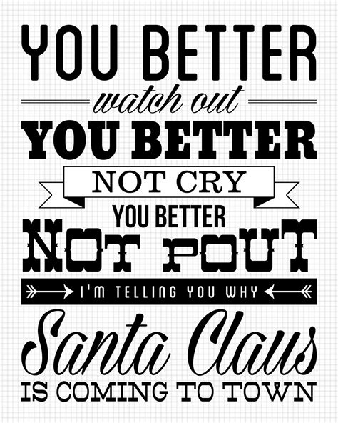 Santa Claus Is Coming To Town // NEW Christmas Print - Eighteen25