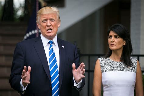 When U.N. Envoy Nikki Haley Talks, Does President Trump Listen? - The ...