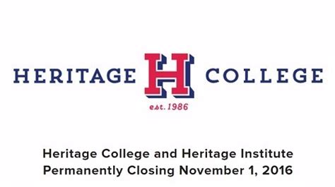 Heritage College closes all campuses | thv11.com