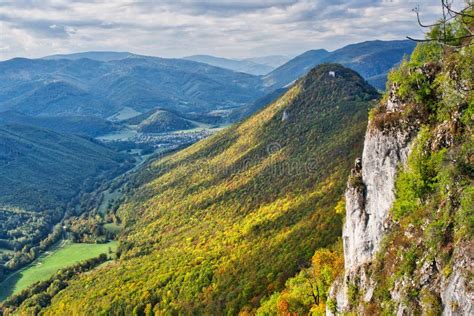 Muransky Hrad Castle during Autumn from Siance Stock Photo - Image of europe, national: 260859620