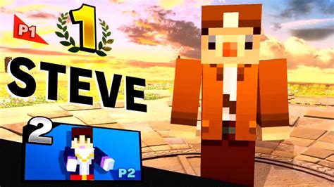 Super Smash Bros. Ultimate, skin per Steve con una mod