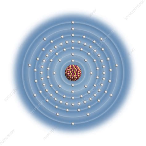 Uranium Atom Diagram