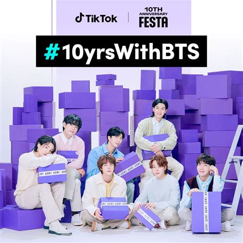 TikTok celebra el décimo aniversario de BTS en colaboración con 2023 ...