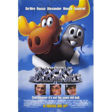 The Adventures of Rocky and Bullwinkle Movie Poster (11 x 17) - Walmart.com