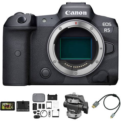 Canon EOS R5 Mirrorless Camera Cine Kit B&H Photo Video