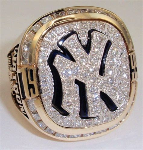 1999 New York Yankees World Series Champions 14K Gold and Diamond ...