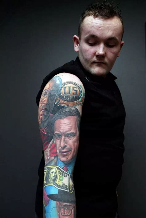 Breaking Bad tattoo: Meet James Allan who has amazing lifelike tattoo ...