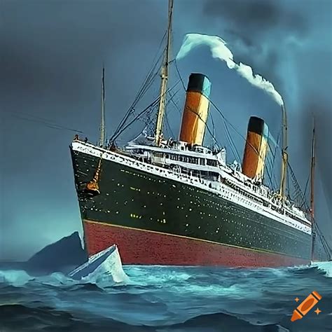 Rms lusitania sinking image on Craiyon