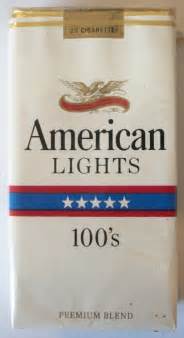 American Lights Premium Blend 100’s – vintage American Cigarette Pack | Cigarette Collector