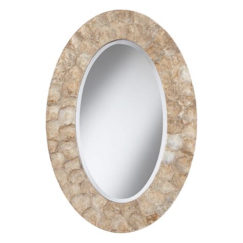 Capiz Shell Frame Mirror - 20W X 30H in. | Mirror frames, Mirror, Mirror wall