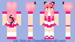 Kawaii Chan Maid Outfit Minecraft Skin