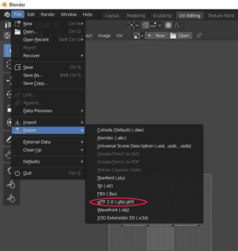 Tutorial Cara Export GLB File dengan Blender 3D | Berita | Gamelab Indonesia