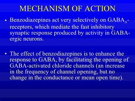 Benzodiazepine Mechanism Of Action : Benzodiazepines Mechanism of Action Andpharmacology ...