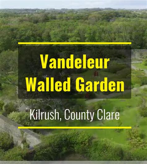 Vandeleur Walled Garden from the Air (Video) - James A. Truett