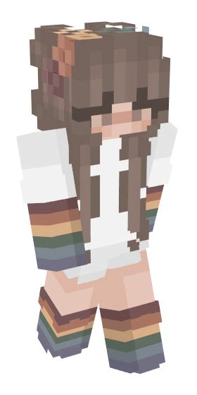 The Best 22 Aesthetic Minecraft Skins Flower Crown - imagedeerbox