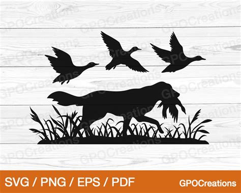 Hunting Dog SVG Duck Hunting SVG Duck Hunting Dog SVG | Etsy Duck ...