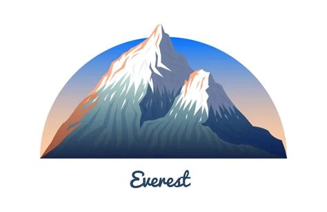 Mt everest Imagens de Stock de Arte Vetorial | Depositphotos