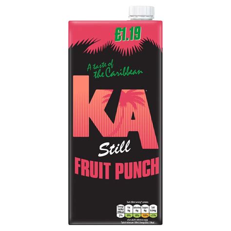 KA Still Fruit Punch 1 Litre | Bestway Wholesale