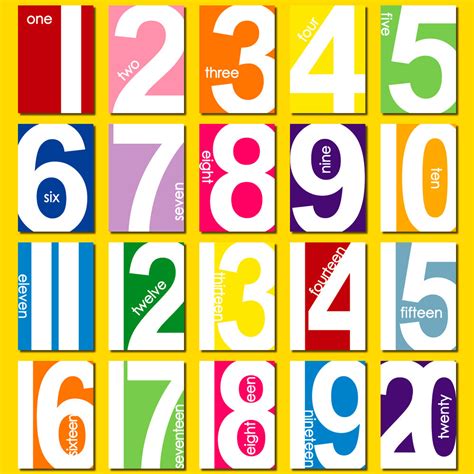 Numbers 1 20 Clipart | Free download on ClipArtMag