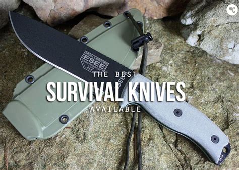 Hi-C: "The 10 Best Survival Knives" | Popular Airsoft