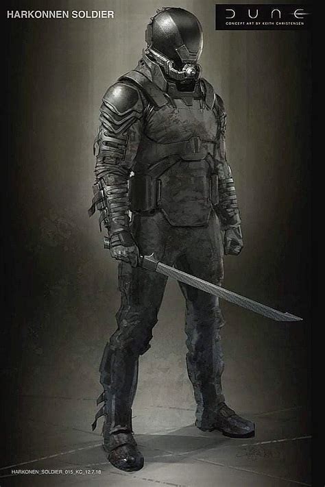 Dune 2021 concept art Harkonnen soldier | Dune art, Concept art ...