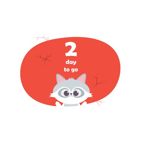 1 day Left Badges and Stickers. Number of day left. 13782727 Vector Art ...