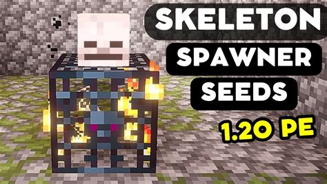 🔥Minecraft SKELETON SPAWNER SEED for Minecraft 1.20 PE ! Best 1.20 ...