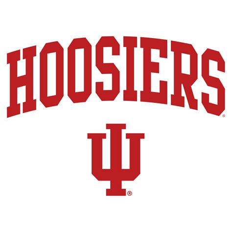 Indiana University Hoosiers Mascot Arch Logo Short Sleeve T Shirt - Wh – Underground Printing