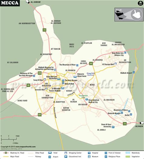 Masjid Haram Makkah Map