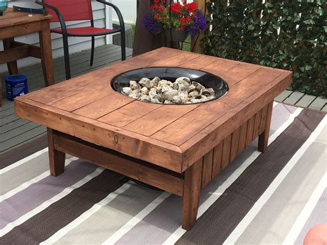 DIY gas fire pit coffee table | Diy gas fire pit, Fire pit coffee table ...