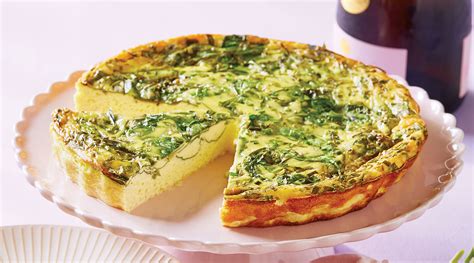 Swiss and Spinach Crustless Quiche | Wisconsin Cheese