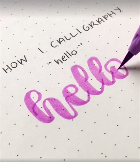 Hello calligraphy | School ideas | Calligraphy handwriting, Fancy writing, Bullet journal notes